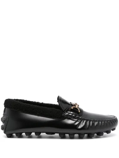 Tod's Loafers  Woman Color Black In Schwarz