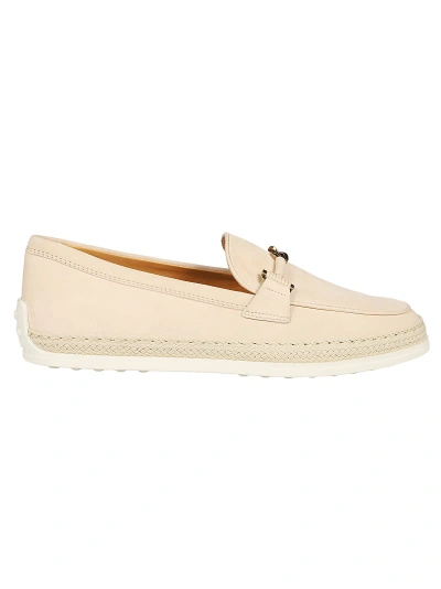 Tod's 92k Loafers In Naturale