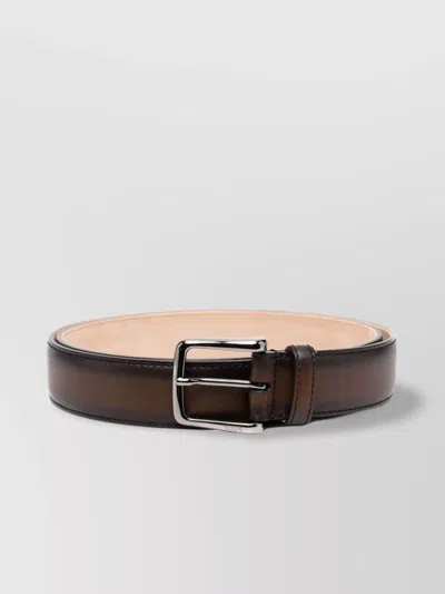 TOD'S ADJUSTABLE SMOOTH FINISH BELT