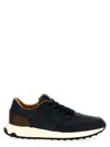 Tod's Leather And Technical Fabric Sneakers