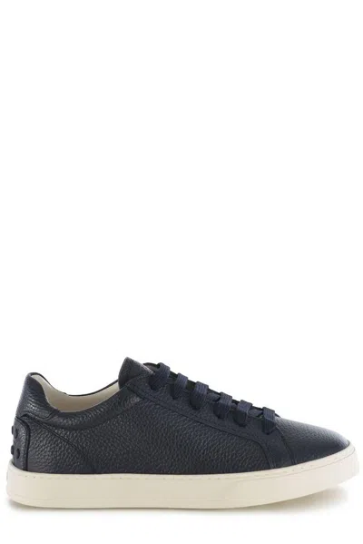 Tod's Allacciata Cassetta Lace-up Sneakers In Black