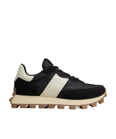 Tod's Tods Allacciata Sneakers In Nero White