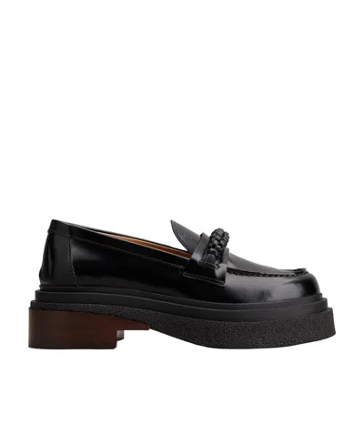TOD'S TOD'S ALMOND-TOE SLIP-ON LOAFERS
