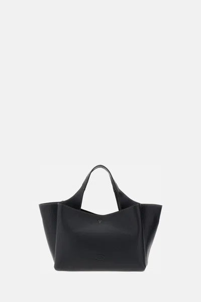 Tod's Apa 2 Handle Mini Bag In Black