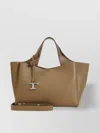 Tod's Apa Grained Leather Shoulder Bag