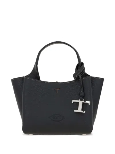 Tod's Apa Micro Hand Bags Black