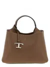 Tod's Apa Micro Bag Adjustable Strap Top Handle In Brown