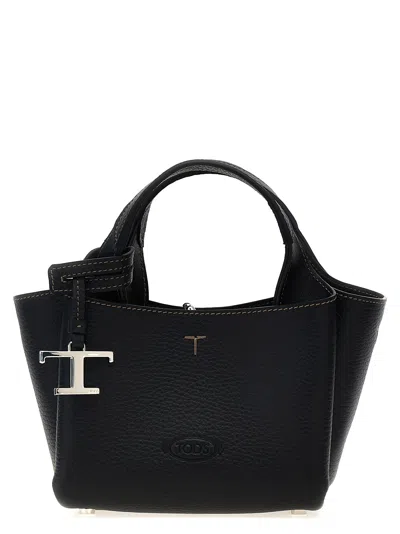 Tod's Apa Micro Handbag In Black