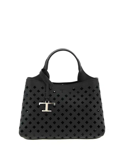 Tod's Apa Micro Handbag In Black