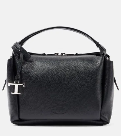 Tod's Tote Api Small Aus Leder In Schwarz