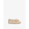 Tod's Baby Laccetto Gommini Suede Driving Shoe