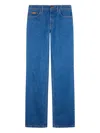 Tod's Back-patch Jeans In Blue