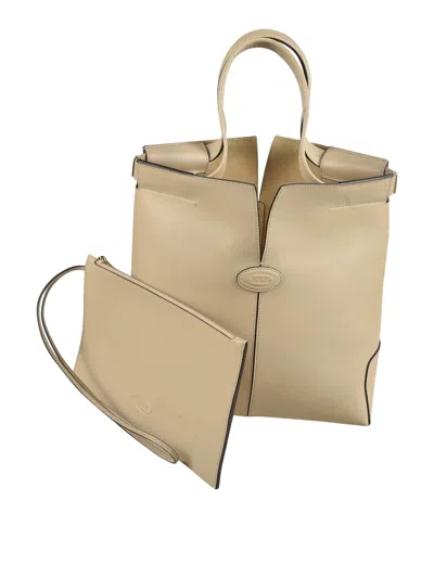 TOD'S BOLSA BANDOLERA - BLANCO