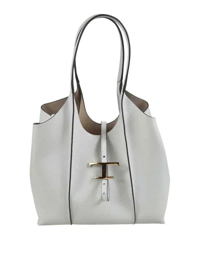 TOD'S BOLSA BANDOLERA - BLANCO