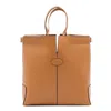 Tod's Brown Leather Totes In Brown