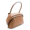 Tod's Caramel Leather Small Tod S Wave Shoulder Bag