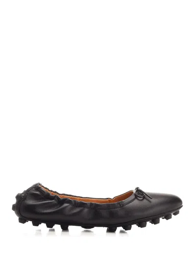 TOD'S BALLERINAS WITH ELASTIC BAND