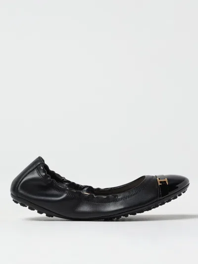 Tod's Ballet Flats  Woman Colour Black