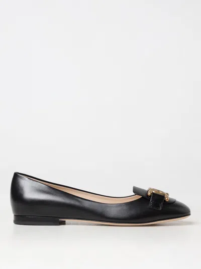 TOD'S BALLET FLATS TOD'S WOMAN COLOR BLACK,G22971002