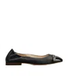 Tod's Balletina Shoes In Black
