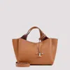 Tod's Bauletto Sacca Grained Leather Bag In Kenia Bordeaux