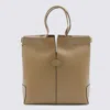 Tod's Tods Beige Leather Totes