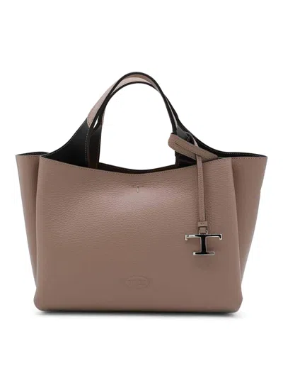 Tod's Beige Leather Totes