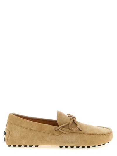 Tod's Gommino Moccasin In Suede In Brown