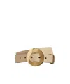Tod's Belt In Leather In Natural Color