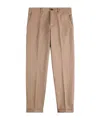Tod's Belt Loops Slacks In Brown