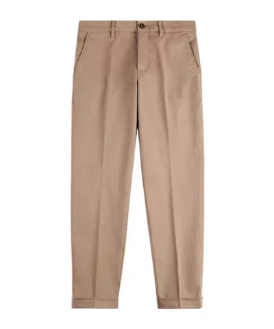 Tod's Belt Loops Slacks In Brown
