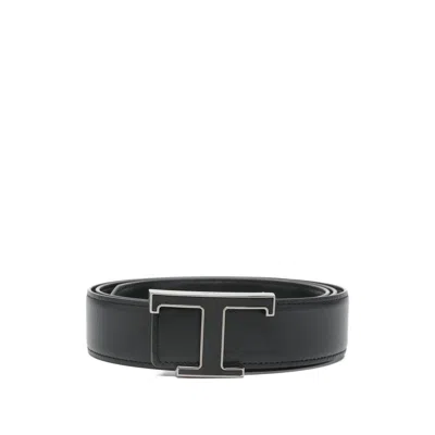 Tod's Metal Buckle Belt In Orange