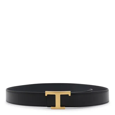 Tod's Belts Black-navy