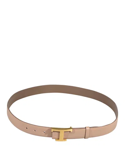 Tod's Tods Belts In Light Brown
