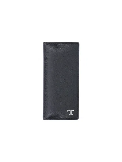 Tod's Bi-fold Wallet In Black