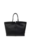 Tod's Black Leather Shoulder Bag With Structured Silhouette In Black