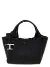 Tod's Micro Leather Handbag In Black