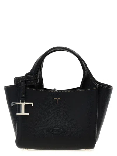 Tod's Black Apa Micro Satchel Bag
