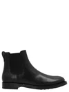 Tod's Leather Chelsea Boots In Black