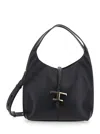 Tod's Small T Timeless Shoulder Bag In Black