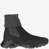 Tod's Ankle Boots With Suede Upper In Black