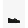 Tod's Mocassino Nuovo Driving Shoes In Black
