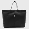 Tod's Black Leathe Di Bag Tote In Black
