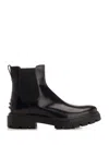 Tod's Chunky-sole Chelsea Boots In Nero