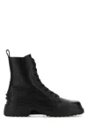 Tod's Black Leather Ankle Boots