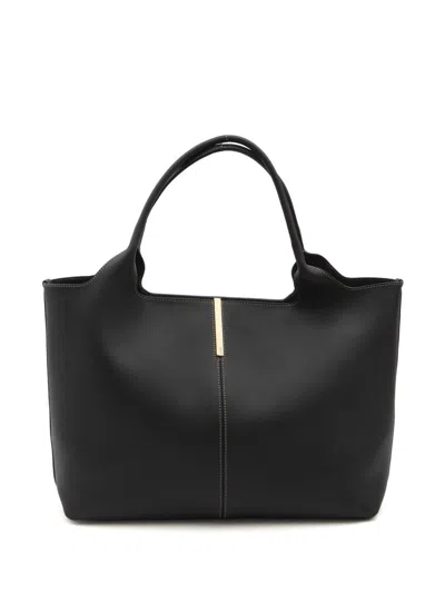 TOD'S BLACK LEATHER BAG TODS