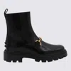 TOD'S BLACK LEATHER BOOTS