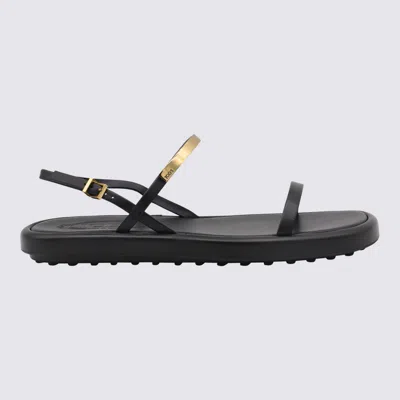 Tod's Minimal Sandal In Black