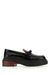 Tod's Leather Loafers With Stacked Heel And Tassel Detail