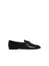 Tod's T Leather Mocassins In Black
